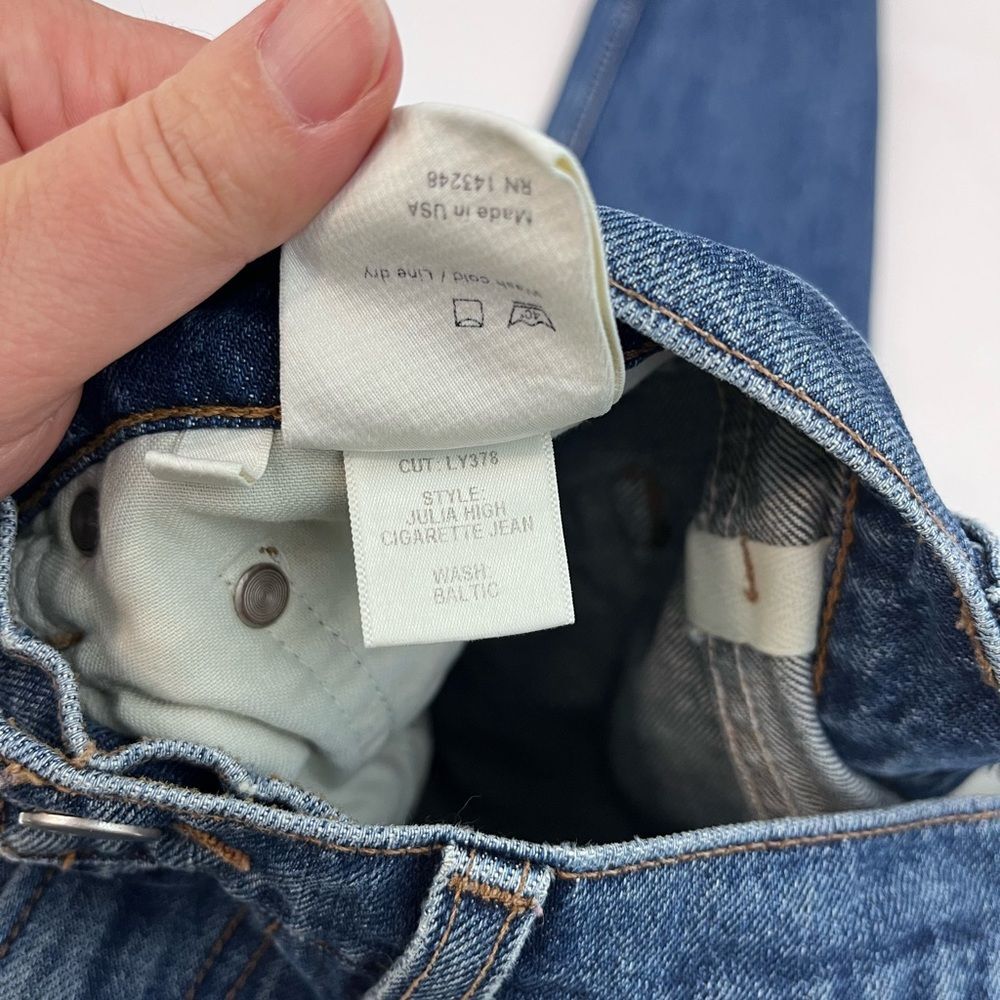 Reformation Julia High Cigarette Jeans Size 26 - Picture 6 of 8